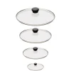 Ensemble de 4 Couvercles en verre bombé Cookway - CRISTEL