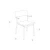 Ensemble table extensible et 8 fauteuils de jardin - LAFUMA