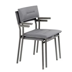 Ensemble table extensible et 8 fauteuils de jardin - LAFUMA
