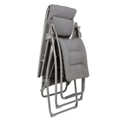 Fauteuil de relaxation multi position pliant FUTURA XL toile BeComfort - LAFUMA