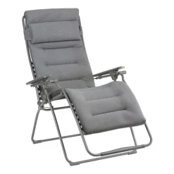 Fauteuil de relaxation multi position pliant FUTURA XL toile BeComfort - LAFUMA