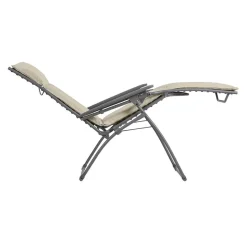 Fauteuil de relaxation multi position pliant BAYANNE toile Hedona - LAFUMA