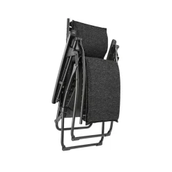 Fauteuil de relaxation multi position pliant BAYANNE toile Sunbrella - LAFUMA