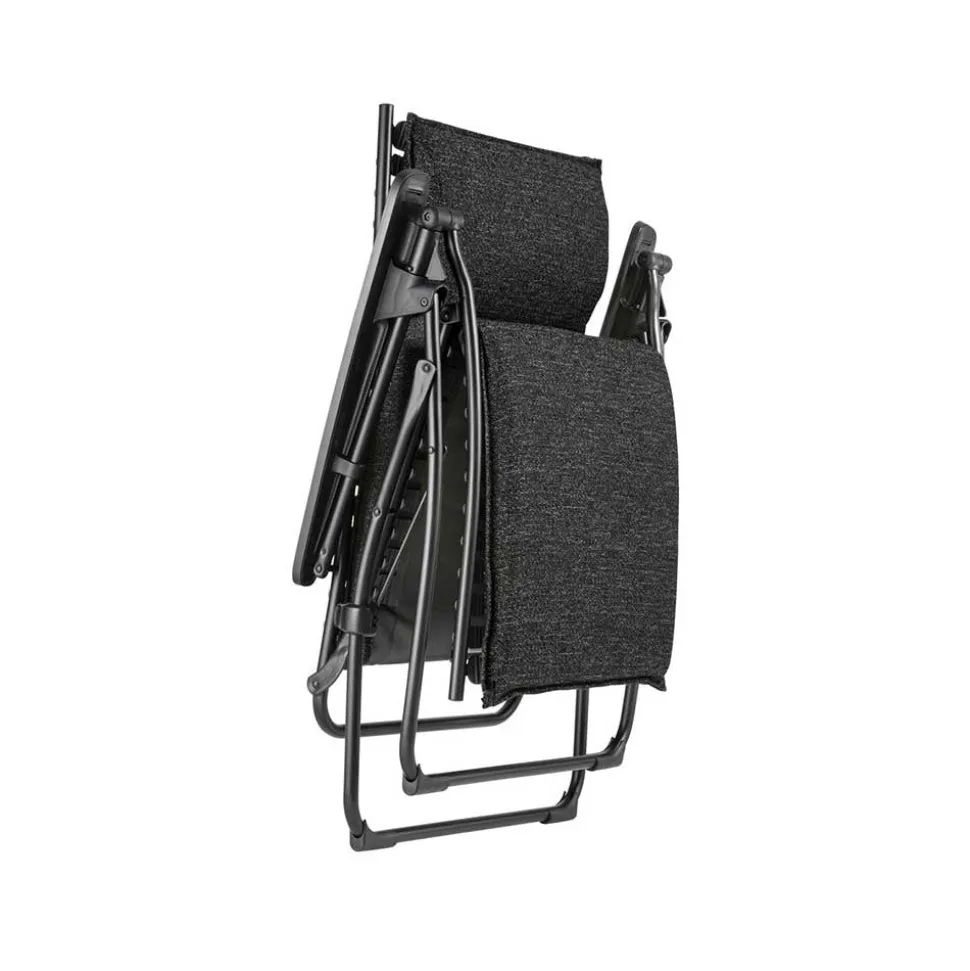 Fauteuil de relaxation multi position pliant BAYANNE toile Sunbrella - LAFUMA