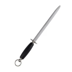 Fusil pour Couteau Aiguisage Mèche Ovale 30 cm - FISCHER