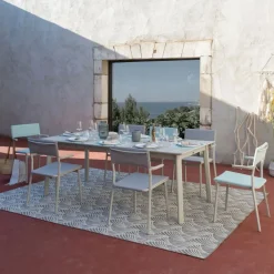 Grand Tapis Marsanne Eventail Beige - LAFUMA