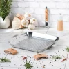 Gril Carré inox 30 cm Casteline - CRISTEL