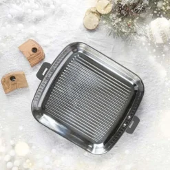 Gril Carré inox 30 cm Casteline - CRISTEL