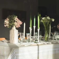 Jeté de table CORDA Blanc - ARTIGA