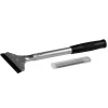 Kit nettoyage plancha grattoir manche et 10 lames inox - MATFER