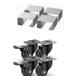 Kit 4 Roues Meuble de Cuisine - LE MARQUIER