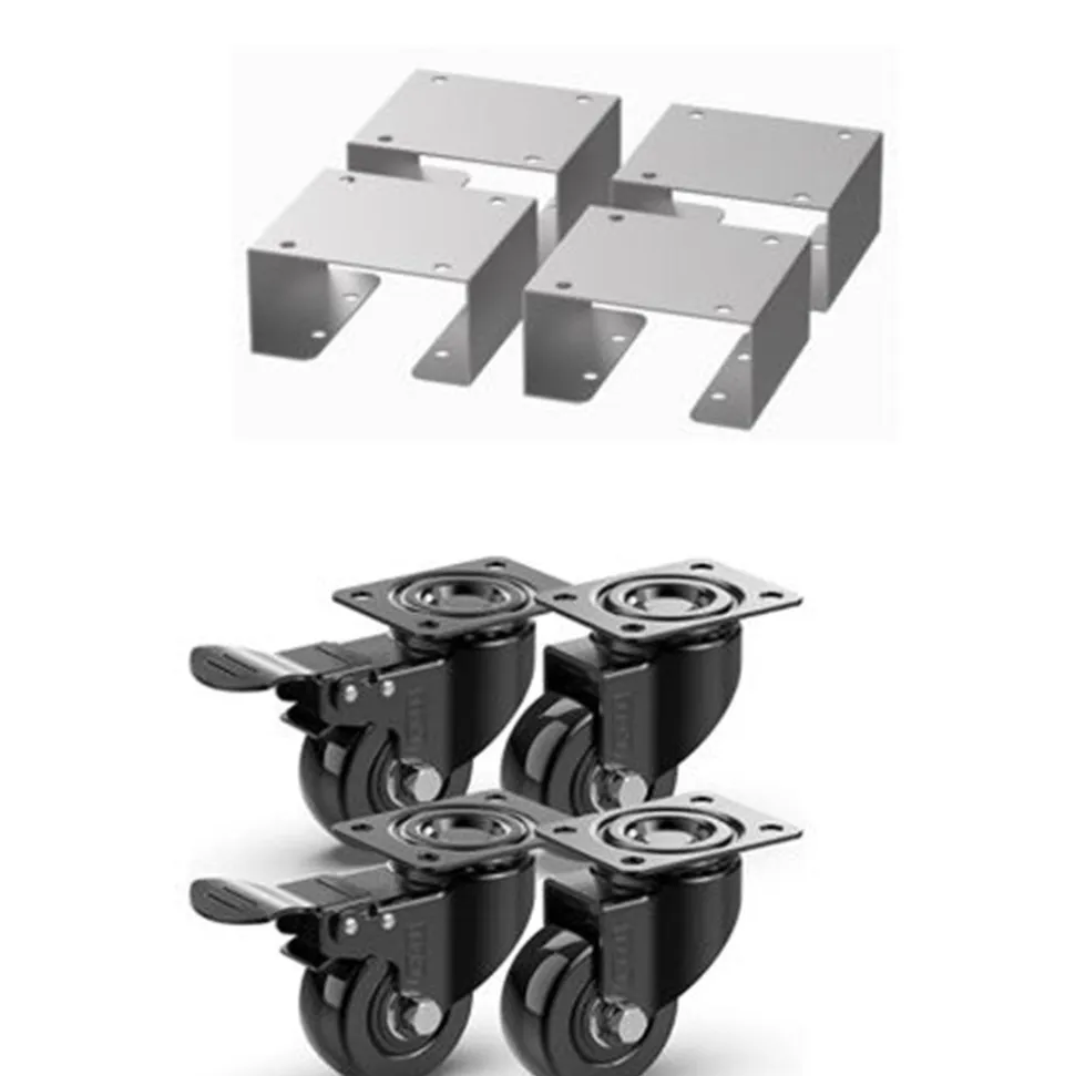 Kit 4 Roues Meuble de Cuisine - LE MARQUIER