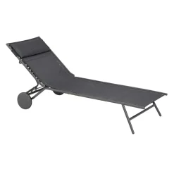 Lit bain de soleil Miami II toile Batyline DUO - LAFUMA
