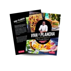 Livre Recettes Viva la Plancha LAROUSSE - LE MARQUIER
