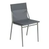Lot 8 chaises Horizon Batyline Structure Titane - LAFUMA