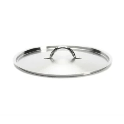 Lot 4 Couvercles Inox Brossé - DE BUYER