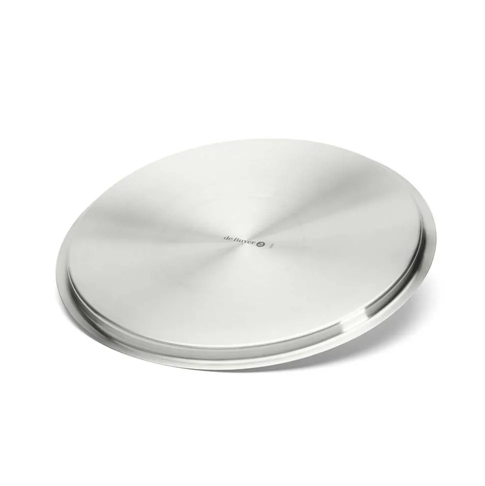 Lot 4 Couvercles Inox Brossé - DE BUYER