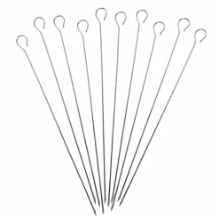 Lot de 10 brochettes inox 35cm - DE BUYER