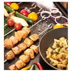 Lot de 10 brochettes inox 35cm - DE BUYER