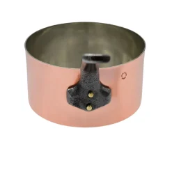 Lot de 3 Casseroles Cuivre Etamées - ATELIER DU CUIVRE
