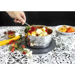 Lot de 3 Casseroles Mutine poignée amovible avec 1 poignée Mutine INCLUSE - CRISTEL