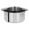 Lot de 4 Casseroles Mutine poignée amovible - CRISTEL