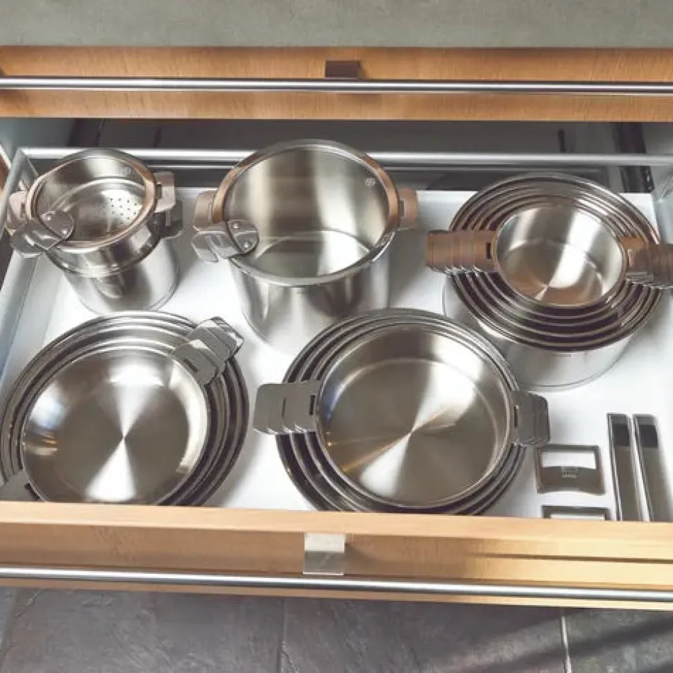 Lot de 3 Casseroles Strate poignée fixe - CRISTEL