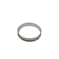 Lot de 6 Cercles à Tarte inox 85 - MATFER