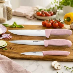 Lot de 3 couteaux de cuisine Rose - FISCHER