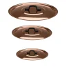 Lot de 3 Couvercles Cuivre Etamé - BAUMALU