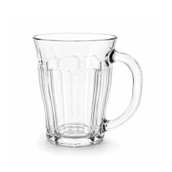Lot de 6 Mugs Transparent 48 cl PICARDIE - DURALEX
