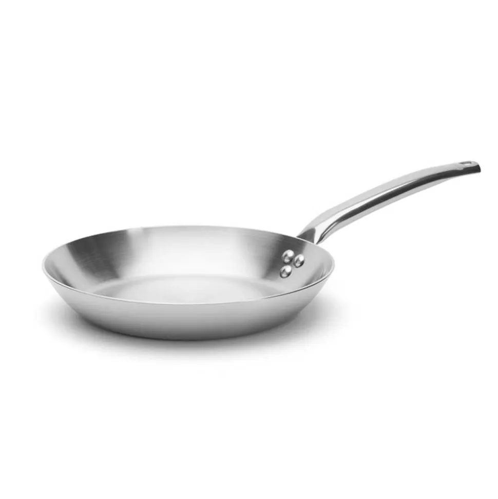 Lot de 3 Poêles Alchimy Inox - de BUYER