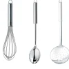 Lot de spatules et fouet inox - CRISTEL