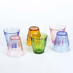Lot de 6 verres 25 cl Colorés - PICARDIE - DURALEX