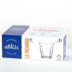 Lot de 6 verres 31 cl transparent - PICARDIE - DURALEX