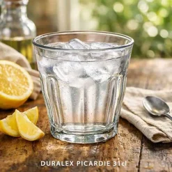 Lot de 6 verres 31 cl transparent - PICARDIE - DURALEX
