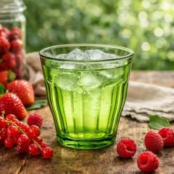 Lot de 6 verres 25 cl Vert PICARDIE - DURALEX