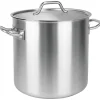 Marmite inox Grand Volume avec couvercle - CRISTEL