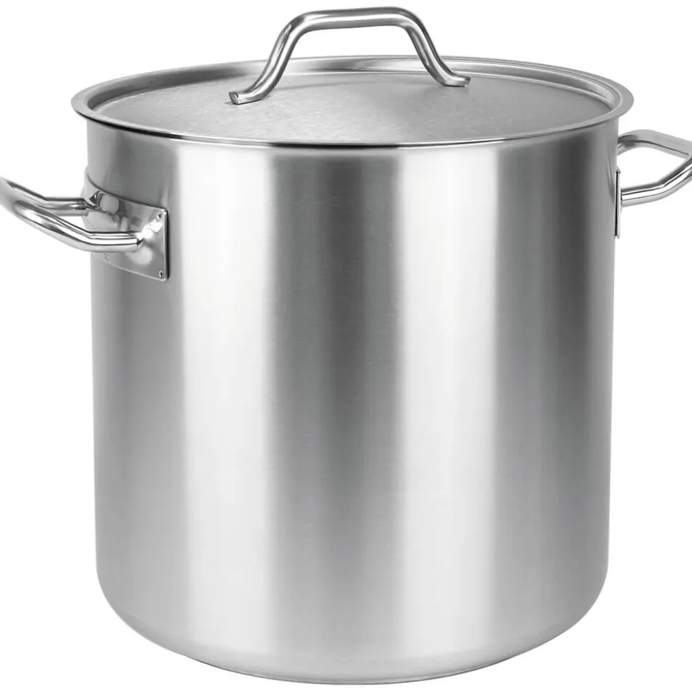 Marmite inox Grand Volume avec couvercle - CRISTEL