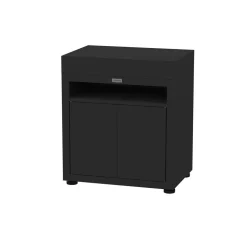Meuble avec tablette 80 x 55 cm Noir - LE MARQUIER
