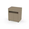 Meuble avec tablette 80 x 55 cm Taupe - LE MARQUIER