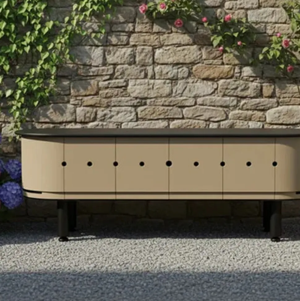 Meuble banc coffre LEON - ALUVY
