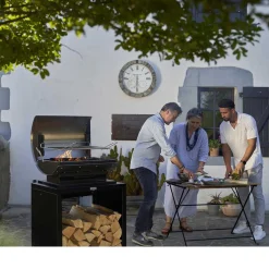Meuble Barbecue Noir - LE MARQUIER