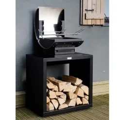 Meuble Barbecue Noir - LE MARQUIER