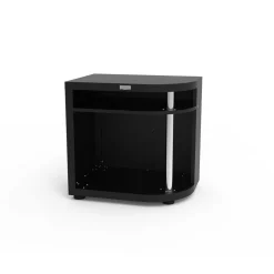 Meuble Cuisson arrondi Droite 80 x 55 cm Noir - LE MARQUIER