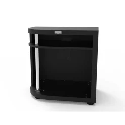 Meuble Cuisson arrondi Gauche 80 x 55 cm Noir - LE MARQUIER