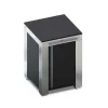 Meuble desserte FELIX noir inox - ENO