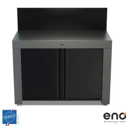 Meuble FELIX 120 cm Gris Cargo - ENO