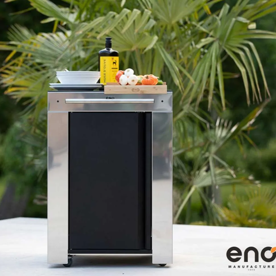 Meuble FELIX 60 cm Noir Inox - ENO