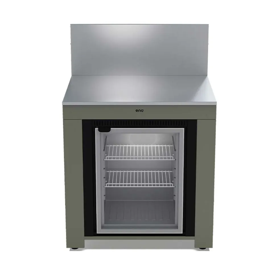 Meuble Frigo Extérieur 75L Vert Sauge - ENO